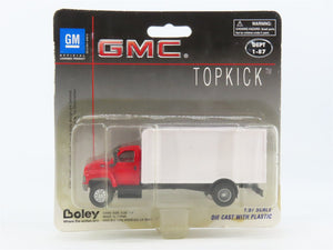 HO 1/87 Scale Boley 3001-17 Red/White GMC Topkick Box Truck