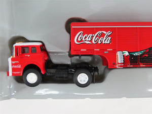 HO 1/87 Scale Athearn 8233 Coca-Cola Ford C-Series Truck w/ Beverage Trailer