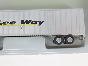 HO 1/87 Scale Athearn 91084 Lee Way Freightliner Truck w/ 48' Wedge Trailer