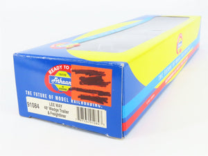 HO 1/87 Scale Athearn 91084 Lee Way Freightliner Truck w/ 48' Wedge Trailer