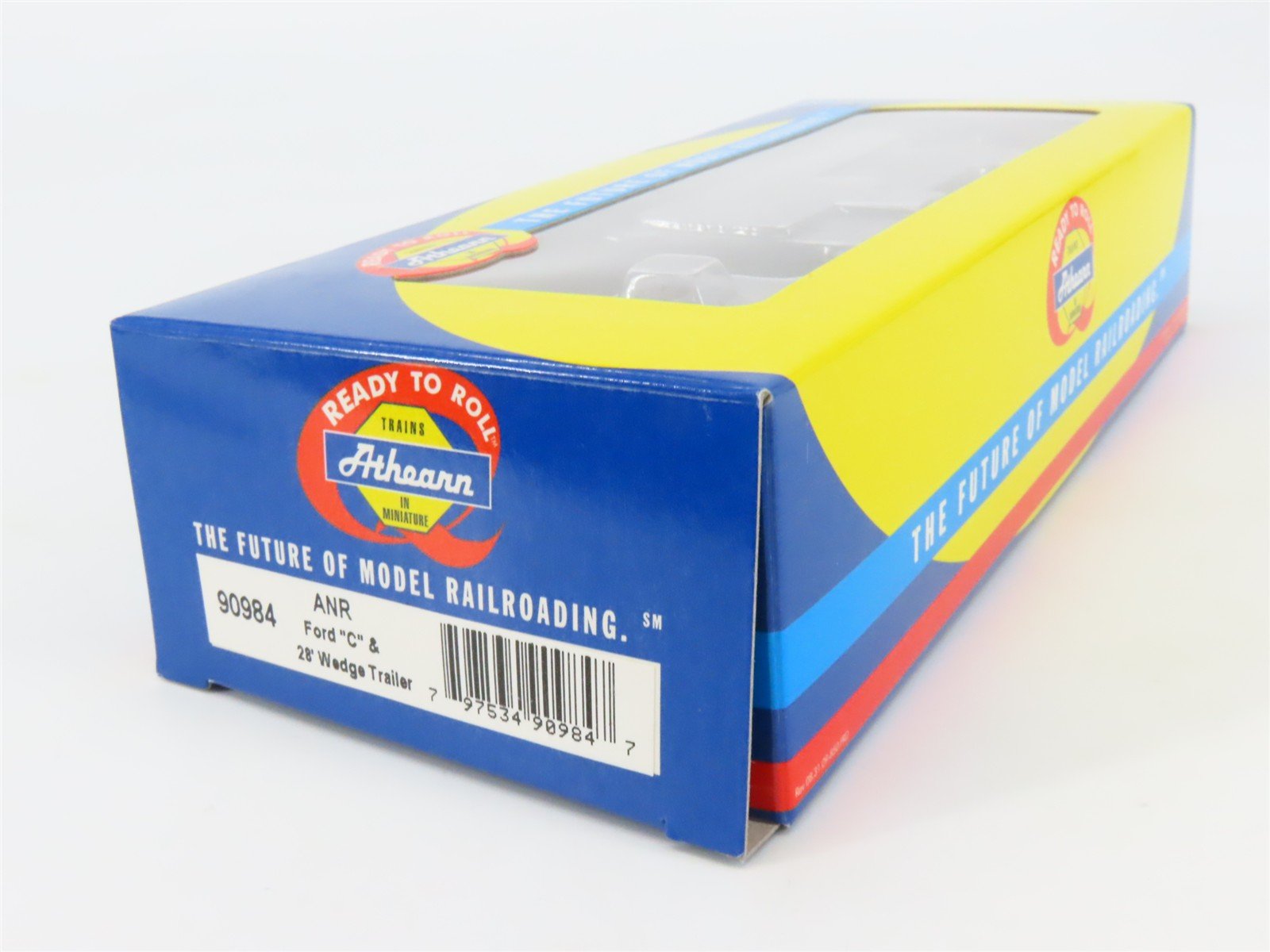 HO 1/87 Scale Athearn 90984 ANR Ford C-Series Semi-Truck w/ 28' Wedge Trailer