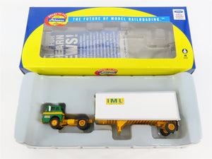 HO 1/87 Scale Athearn ATH91032 IML Ford C-Series Semi-Truck w/ 28' Wedge Trailer