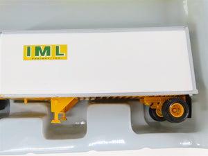 HO 1/87 Scale Athearn ATH91032 IML Ford C-Series Semi-Truck w/ 28' Wedge Trailer