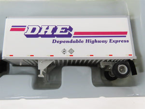 HO 1/87 Scale Athearn ATH91031 DHE Ford C-Series Semi-Truck w/ 28' Wedge Trailer