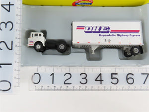 HO 1/87 Scale Athearn ATH91031 DHE Ford C-Series Semi-Truck w/ 28' Wedge Trailer