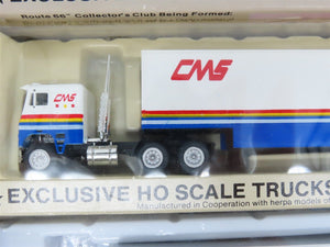 LOT of 5 HO 1/87 Scale Con-Cor Semi-Trucks - Rollins, Manville, CMS, & More