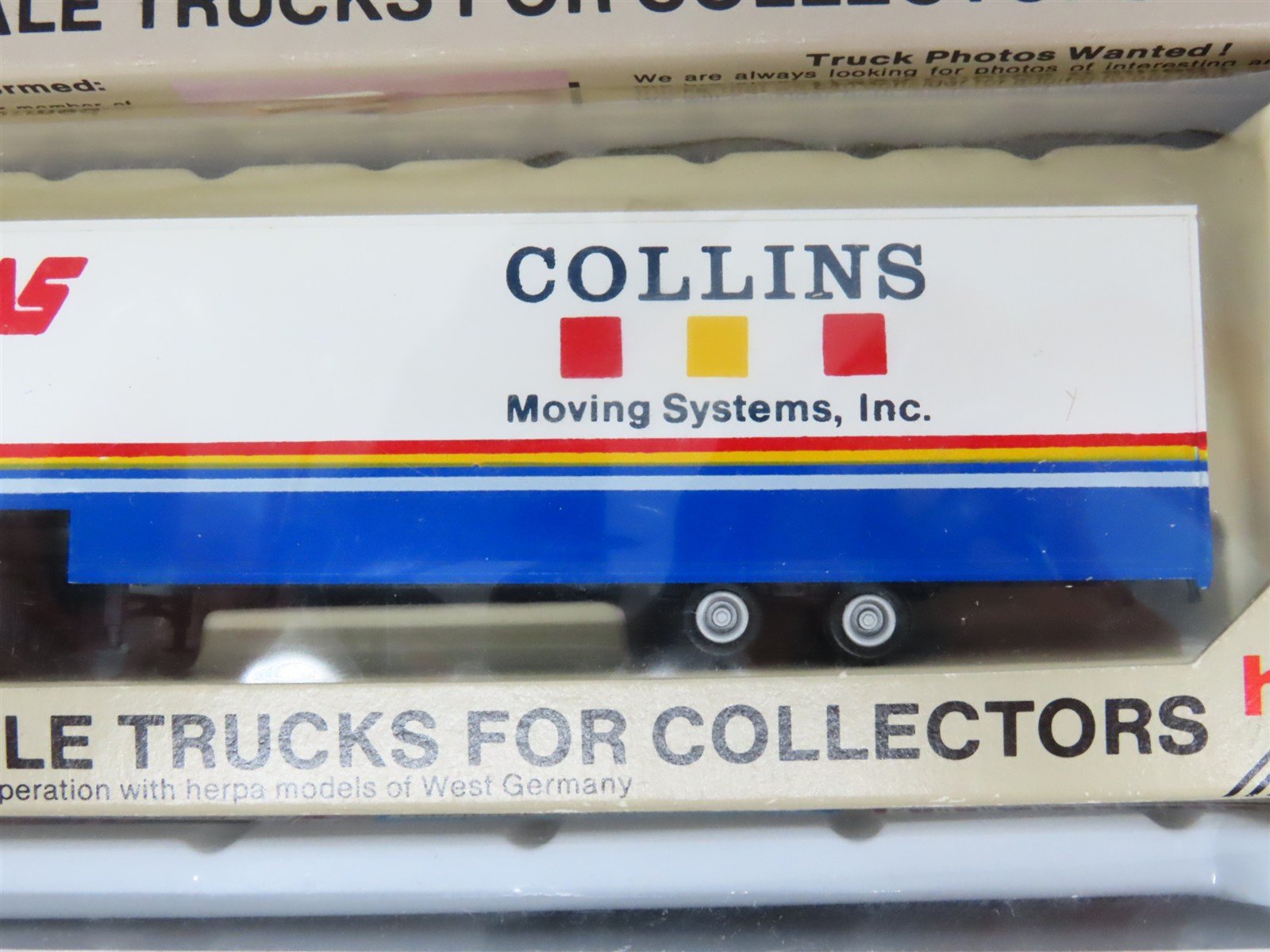 LOT of 5 HO 1/87 Scale Con-Cor Semi-Trucks - Rollins, Manville, CMS, & More