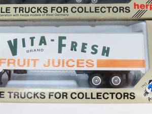 LOT of 5 HO 1/87 Scale Con-Cor Semi-Trucks - Rollins, Manville, CMS, & More