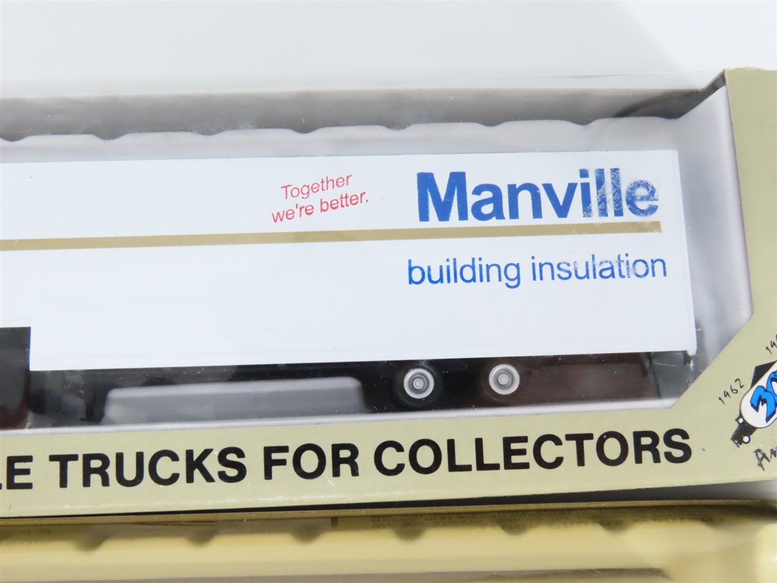 LOT of 5 HO 1/87 Scale Con-Cor Semi-Trucks - Rollins, Manville, CMS, & More