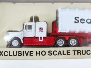 LOT of 2 HO 1/87 Scale Con-Cor Staley & SeaLand Semi-Trucks w/ Special Trailers