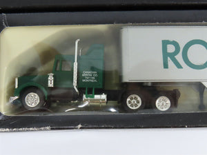 LOT of 3 HO 1/87 Scale Herpa 950229 Roadway Kenworth Semi-Trucks