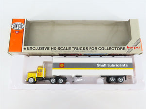 HO 1/87 Scale Con-Cor/Herpa 025-009301 Shell Lubricants Semi-Truck w/45' Trailer