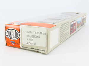 HO 1/87 Scale Con-Cor/Herpa 025-009301 Shell Lubricants Semi-Truck w/45' Trailer