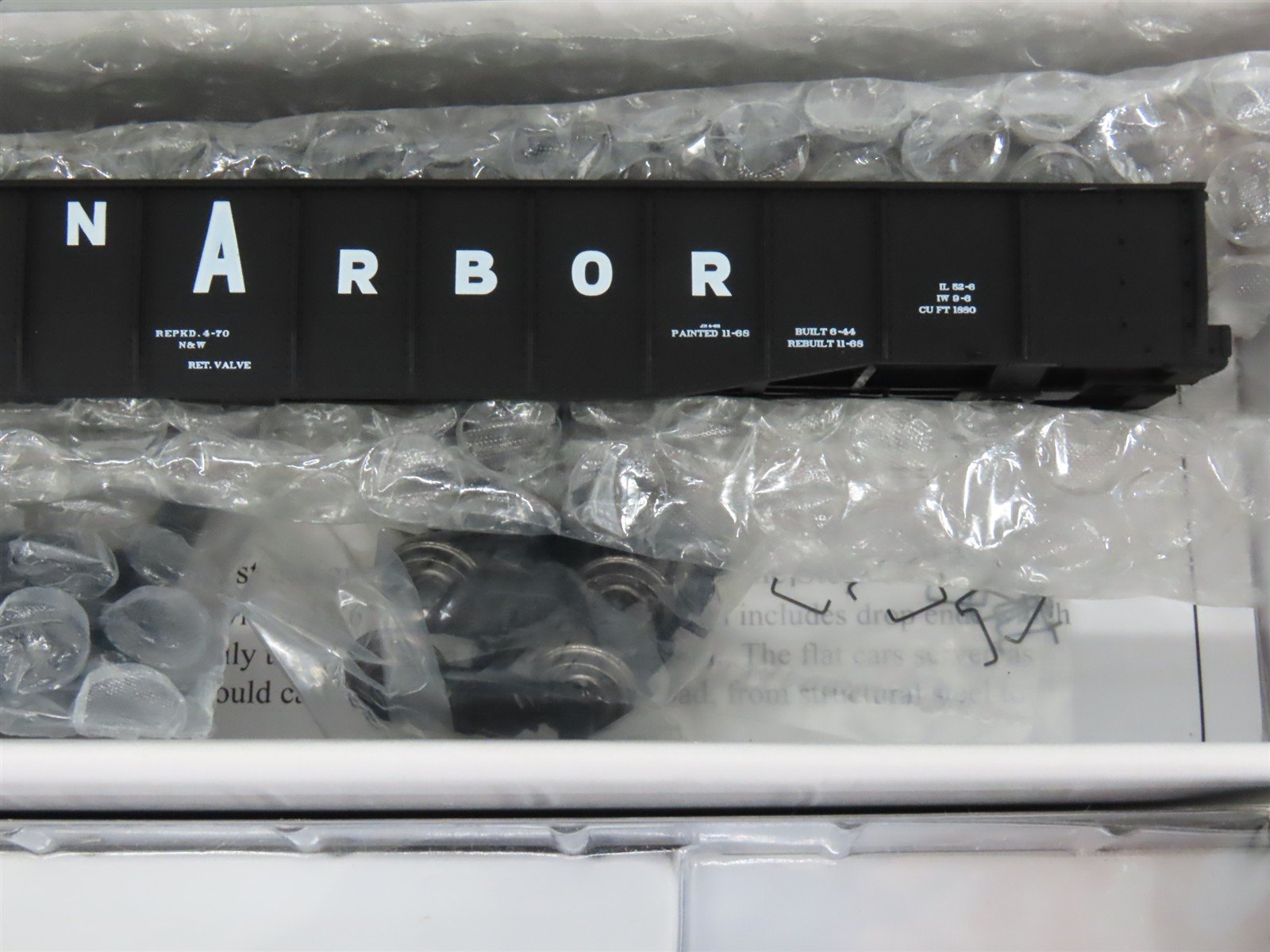 LOT of 3 HO Scale Proto 2000 AA Ann Arbor 52'6