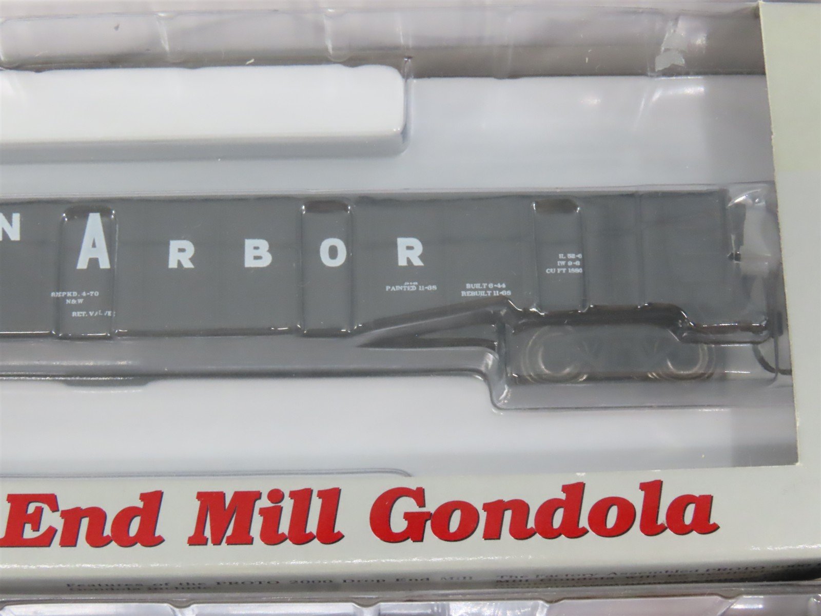 LOT of 3 HO Scale Proto 2000 AA Ann Arbor 52'6