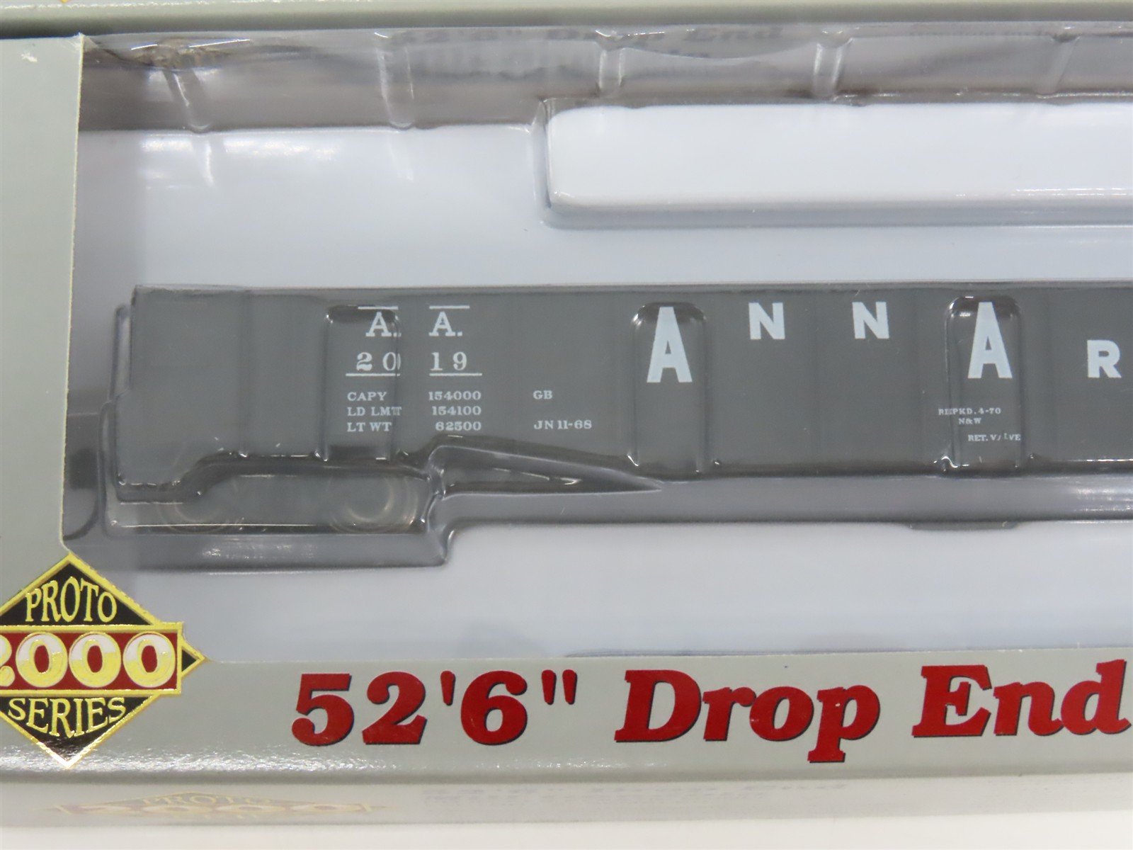 LOT of 3 HO Scale Proto 2000 AA Ann Arbor 52'6