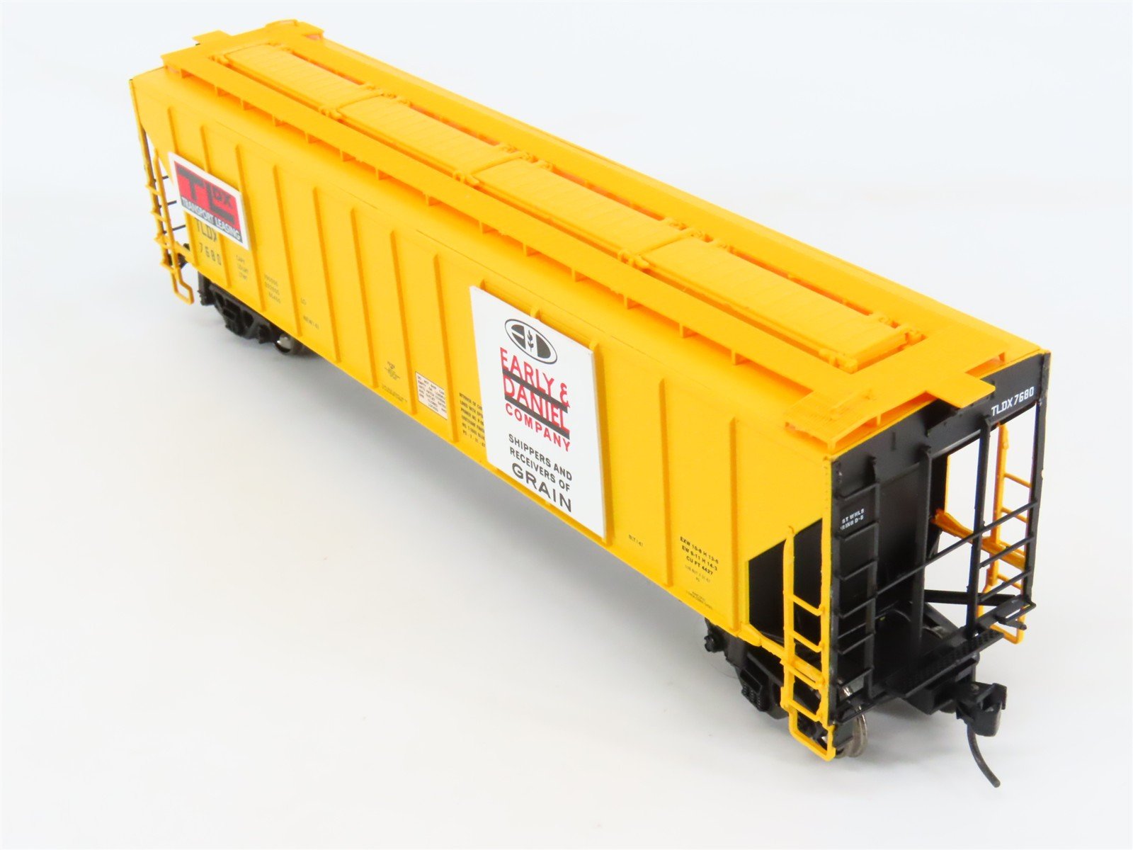 HO Proto 2000 21337 TLDX E&D Early & Daniel 3-Bay PS-2CD Covered Hopper #7680