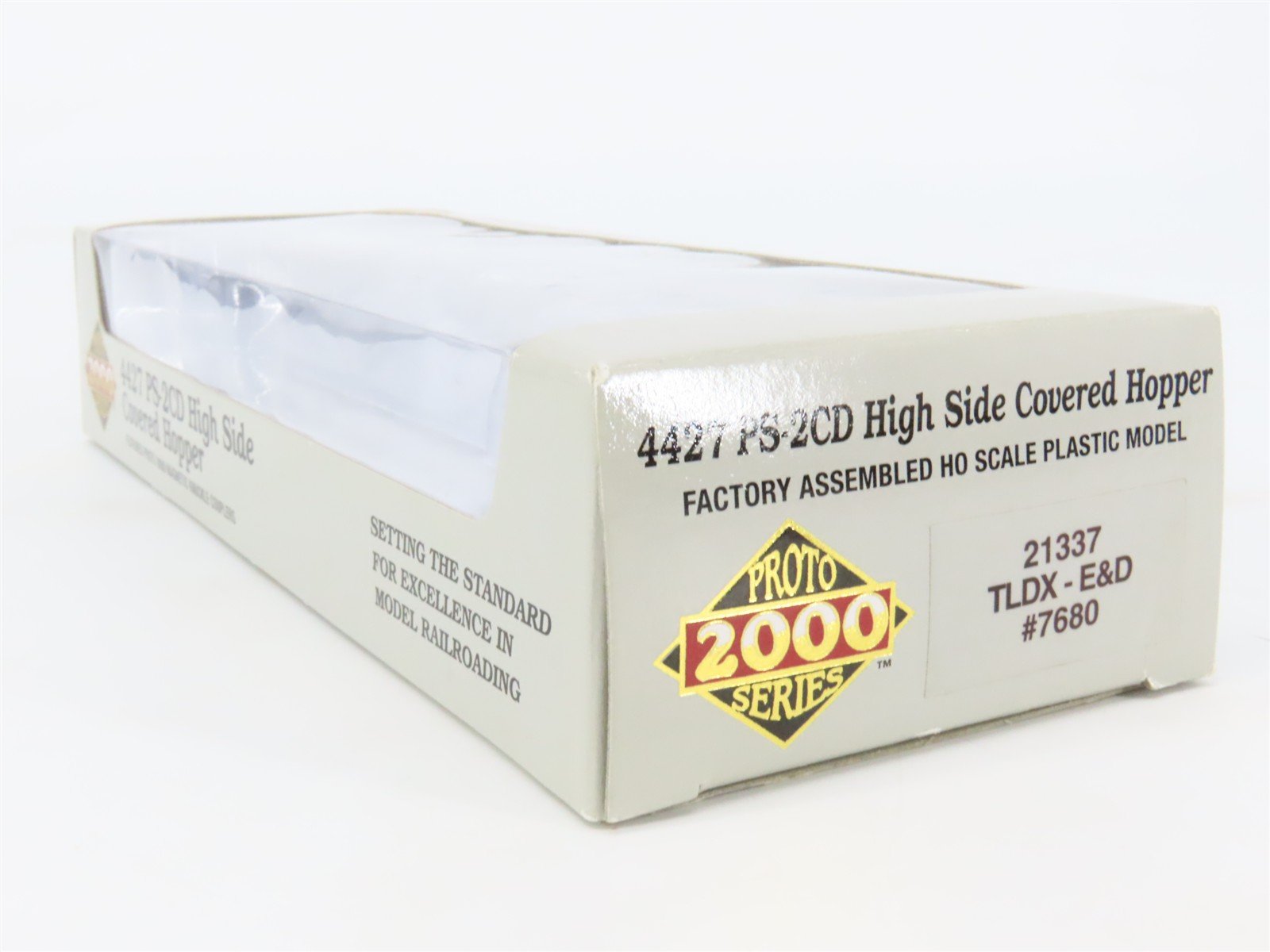 HO Proto 2000 21337 TLDX E&D Early & Daniel 3-Bay PS-2CD Covered Hopper #7680