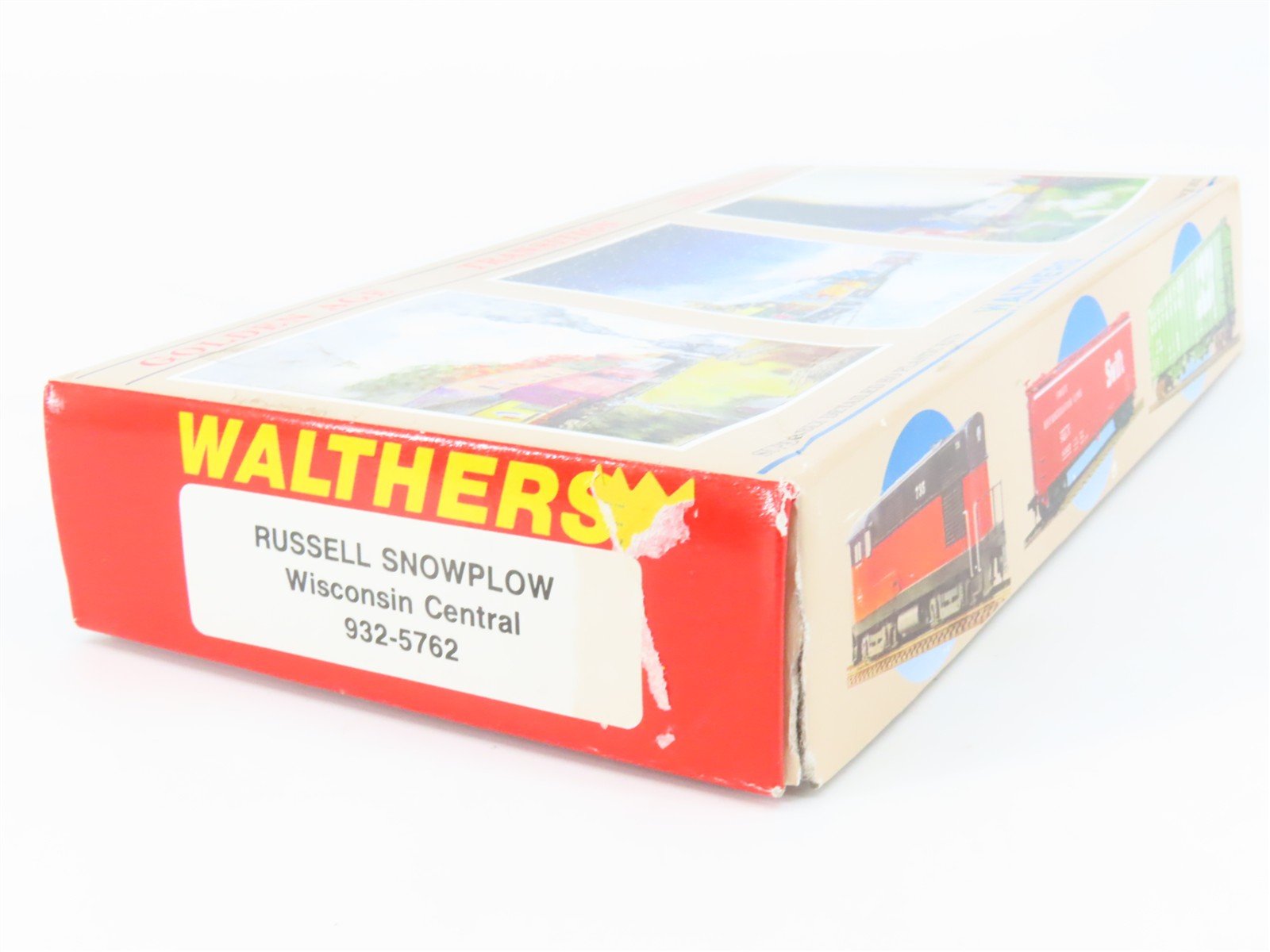 HO Scale Walthers Kit #932-5762 WC Wisconsin Central Russell Snowplow Car #303