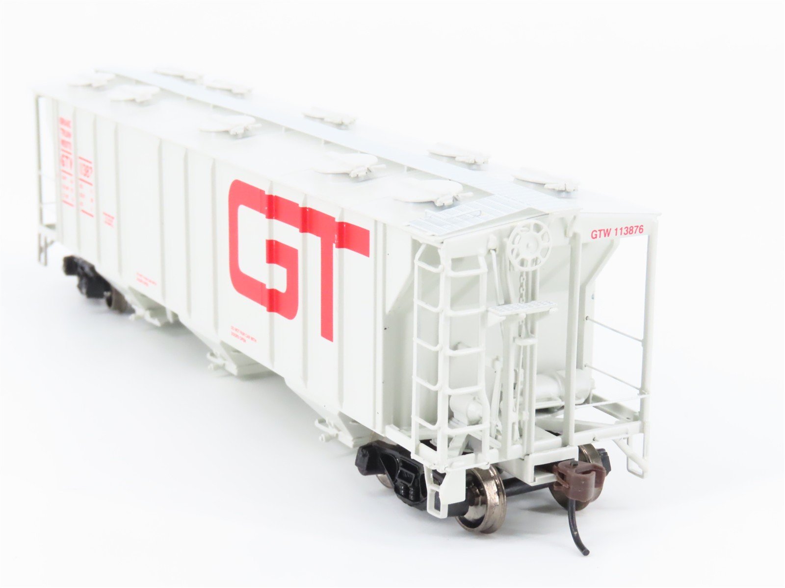 HO Athearn 93764/93765 GTW Grand Trunk Western PS 3-Bay Covered Hoppers 2-Pack