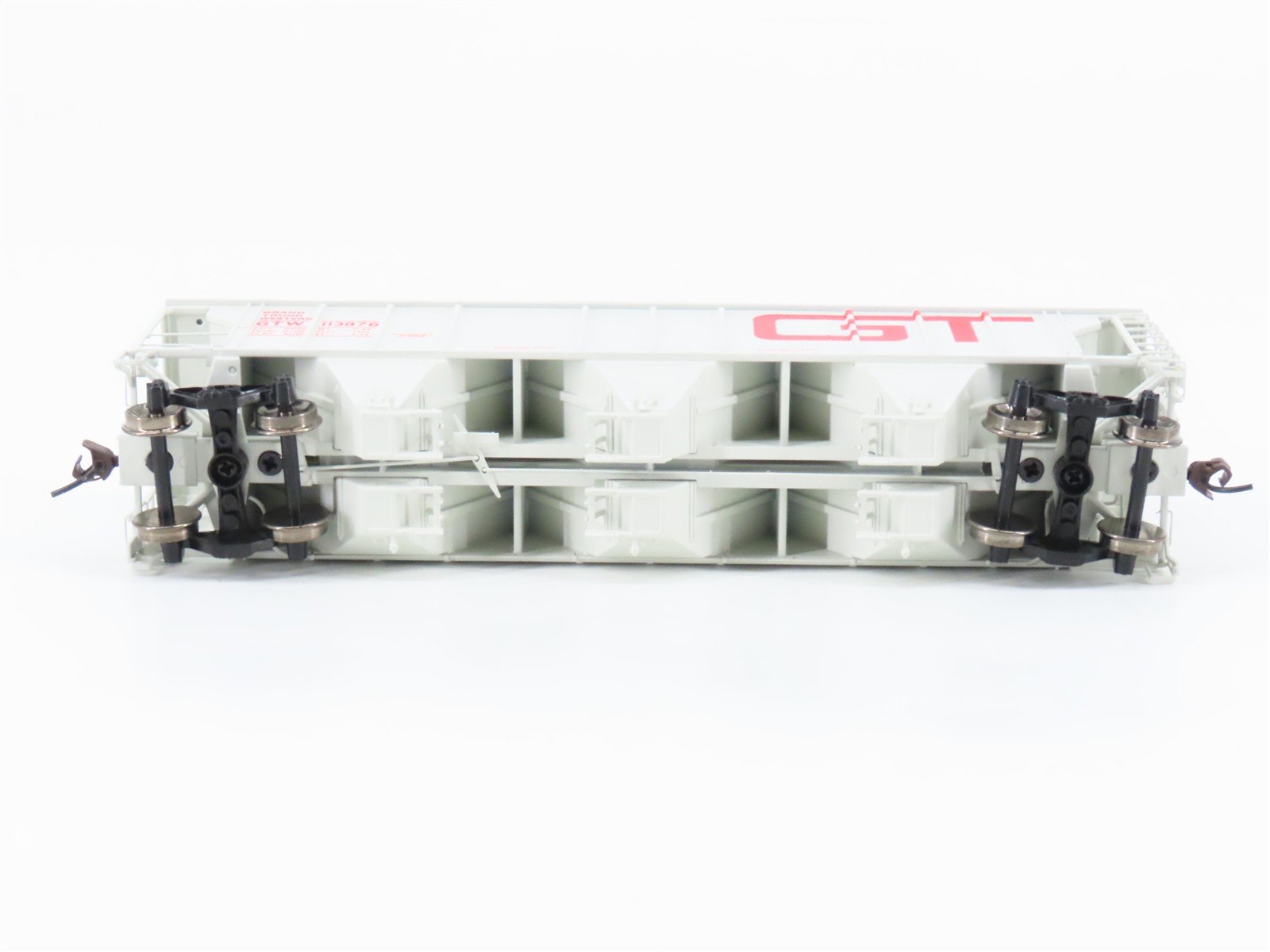 HO Athearn 93764/93765 GTW Grand Trunk Western PS 3-Bay Covered Hoppers 2-Pack