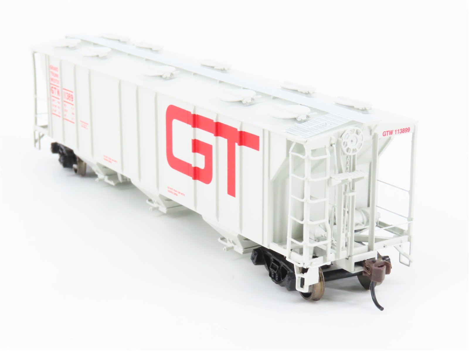 HO Athearn 93764/93765 GTW Grand Trunk Western PS 3-Bay Covered Hoppers 2-Pack
