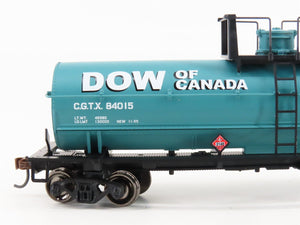 HO Athearn Roundhouse RND14895/14896 CGTX Dow of Canada Chemical Tank Car 2-Pack