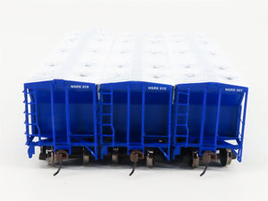 HO Athearn 93728/93729/93730 NSRX Jack Frost 3-Bay Covered Hoppers 3-Pack