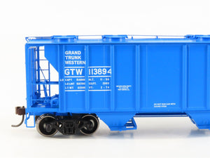 HO Athearn 93725/93726 GTW Grand Trunk Western PS 3-Bay Covered Hoppers 2-Pack