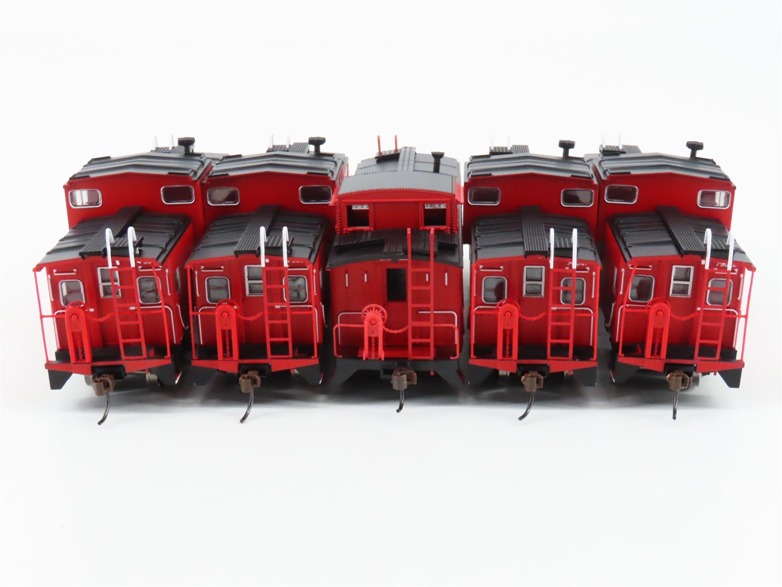 LOT of 5 HO Scale Athearn GTW Grand Trunk Western EV & Offset Cupola Cabooses