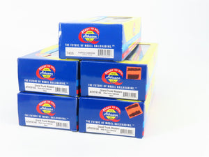 LOT of 5 HO Scale Athearn GTW Grand Trunk Western EV & Offset Cupola Cabooses