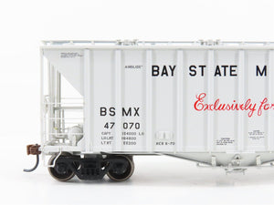 HO Scale Athearn ATH87617/87618 BSMX Bay State Milling Airslide Hoppers 2-Pack