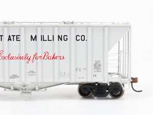 HO Scale Athearn ATH87617/87618 BSMX Bay State Milling Airslide Hoppers 2-Pack