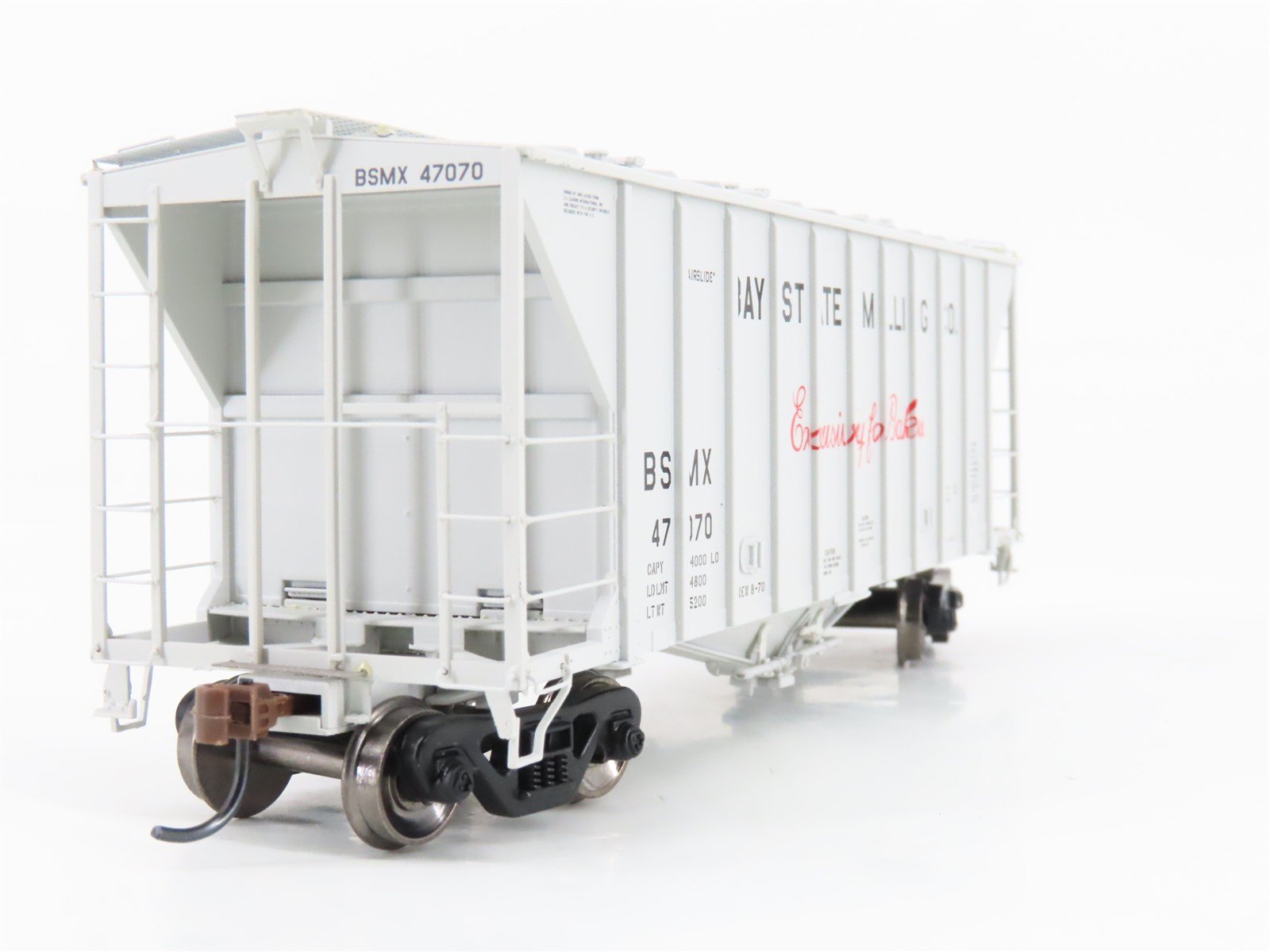 HO Scale Athearn ATH87617/87618 BSMX Bay State Milling Airslide Hoppers 2-Pack