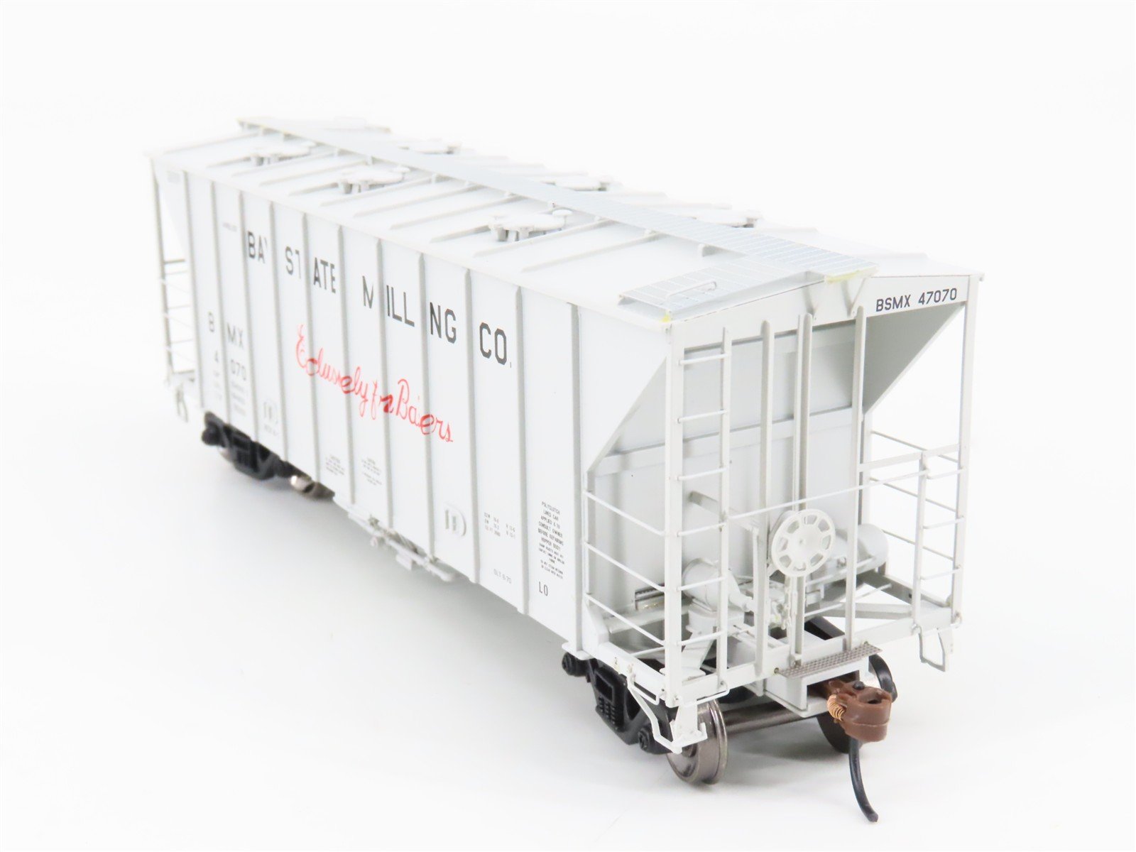 HO Scale Athearn ATH87617/87618 BSMX Bay State Milling Airslide Hoppers 2-Pack