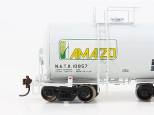 HO Scale Athearn 89107/89108 NATX Amaizo 8k Gallon Beer Can Tank Cars 2-Pack