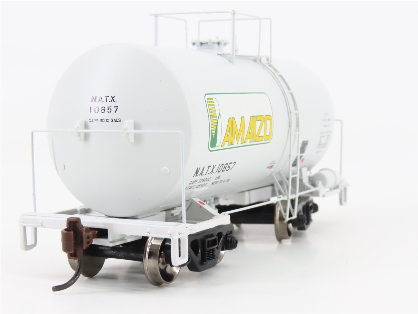HO Scale Athearn 89107/89108 NATX Amaizo 8k Gallon Beer Can Tank Cars 2-Pack