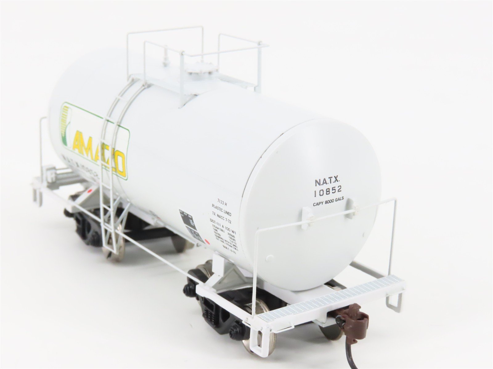 HO Scale Athearn 89107/89108 NATX Amaizo 8k Gallon Beer Can Tank Cars 2-Pack