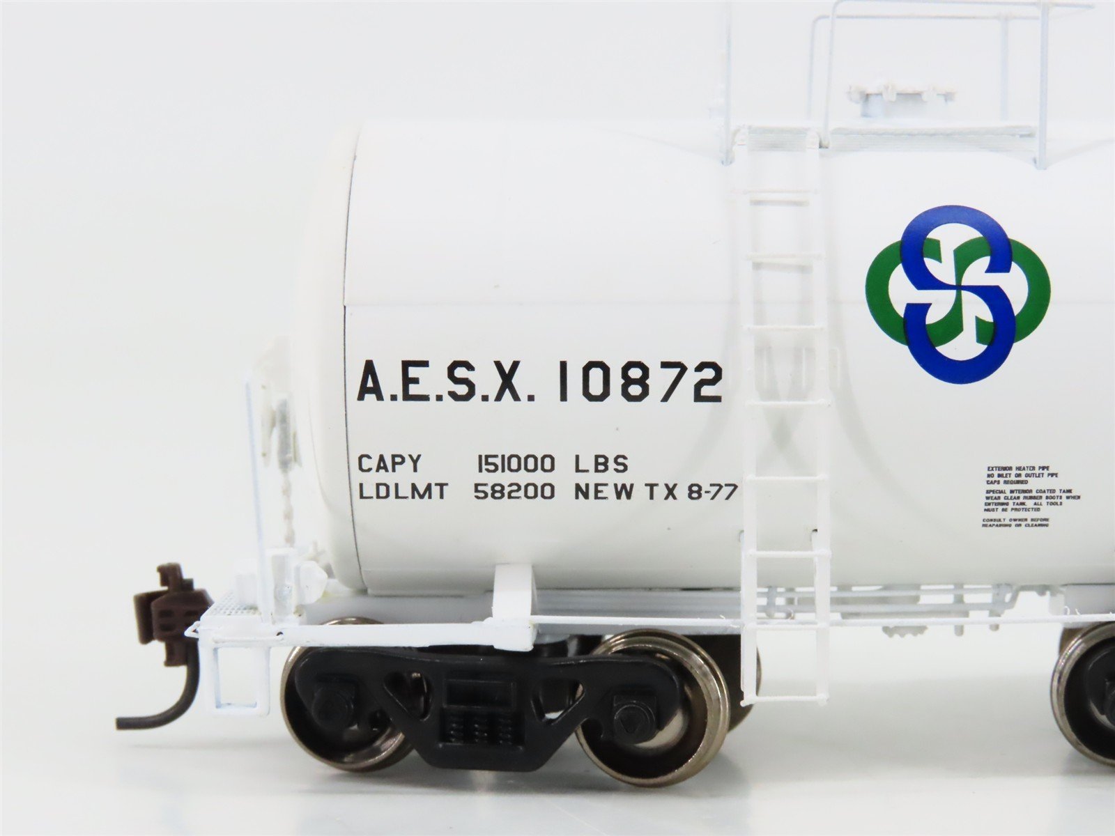 HO Athearn 89101/89102 AESX Staley NACC 8k Gallon Beer Can Tank Cars 2-Pack