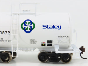 HO Athearn 89101/89102 AESX Staley NACC 8k Gallon Beer Can Tank Cars 2-Pack