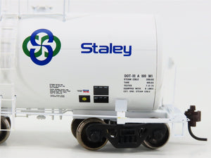 HO Athearn 89101/89102 AESX Staley NACC 8k Gallon Beer Can Tank Cars 2-Pack