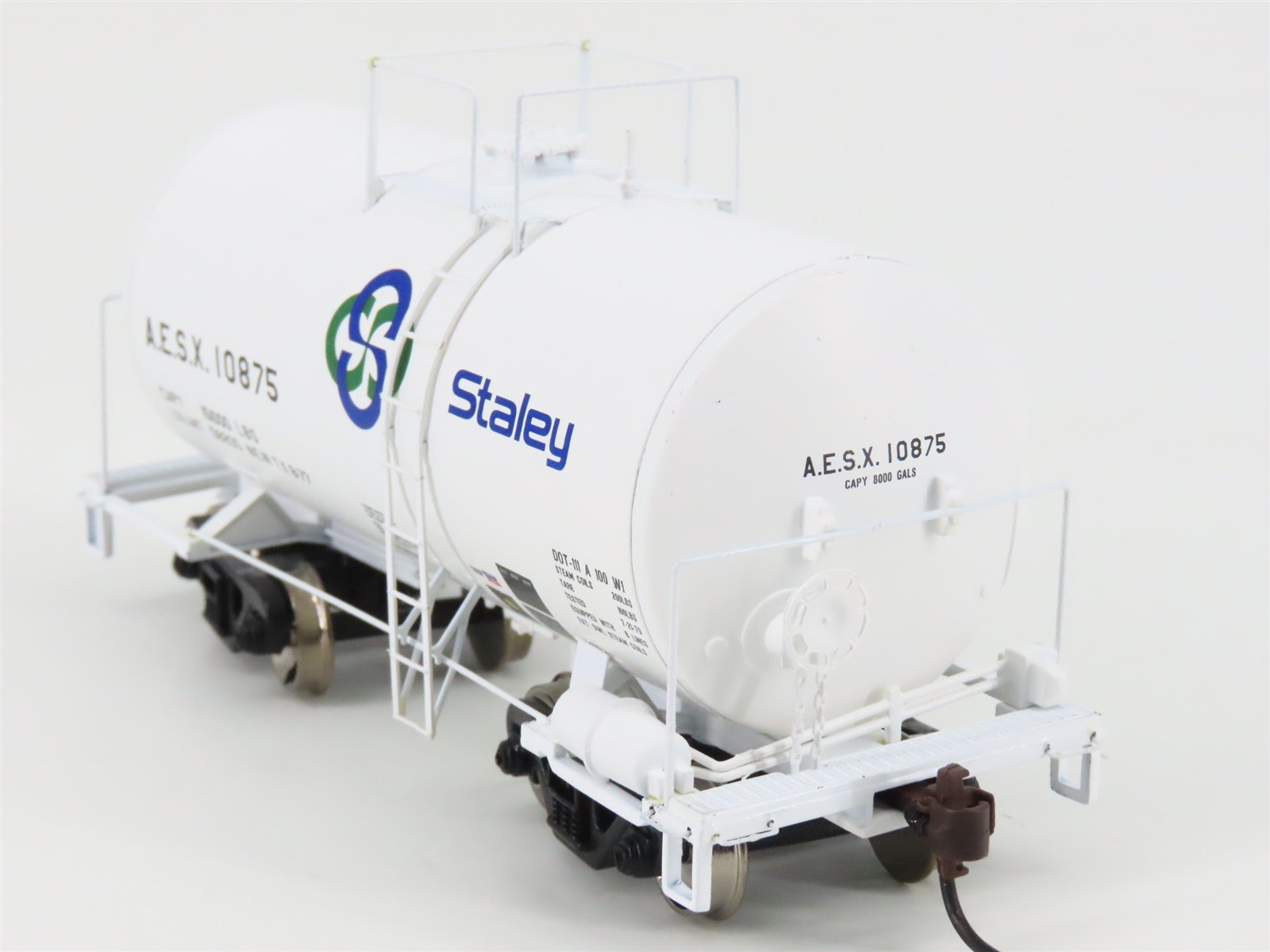 HO Athearn 89101/89102 AESX Staley NACC 8k Gallon Beer Can Tank Cars 2-Pack