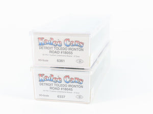 HO Scale Kadee 6337/6361 DT&I Detroit Toledo & Ironton 50' Box Cars 2-Pack
