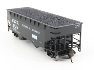 HO Atlas Trainman 18957/18958 D&M Detroit & Mackinac 2-Bay Hoppers 2-Pack w/Load