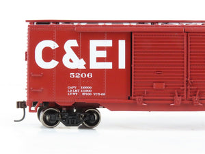 HO Scale Athearn 92415/92416 C&EI Chicago & Eastern Illinois 50' Box Cars 2-Pack