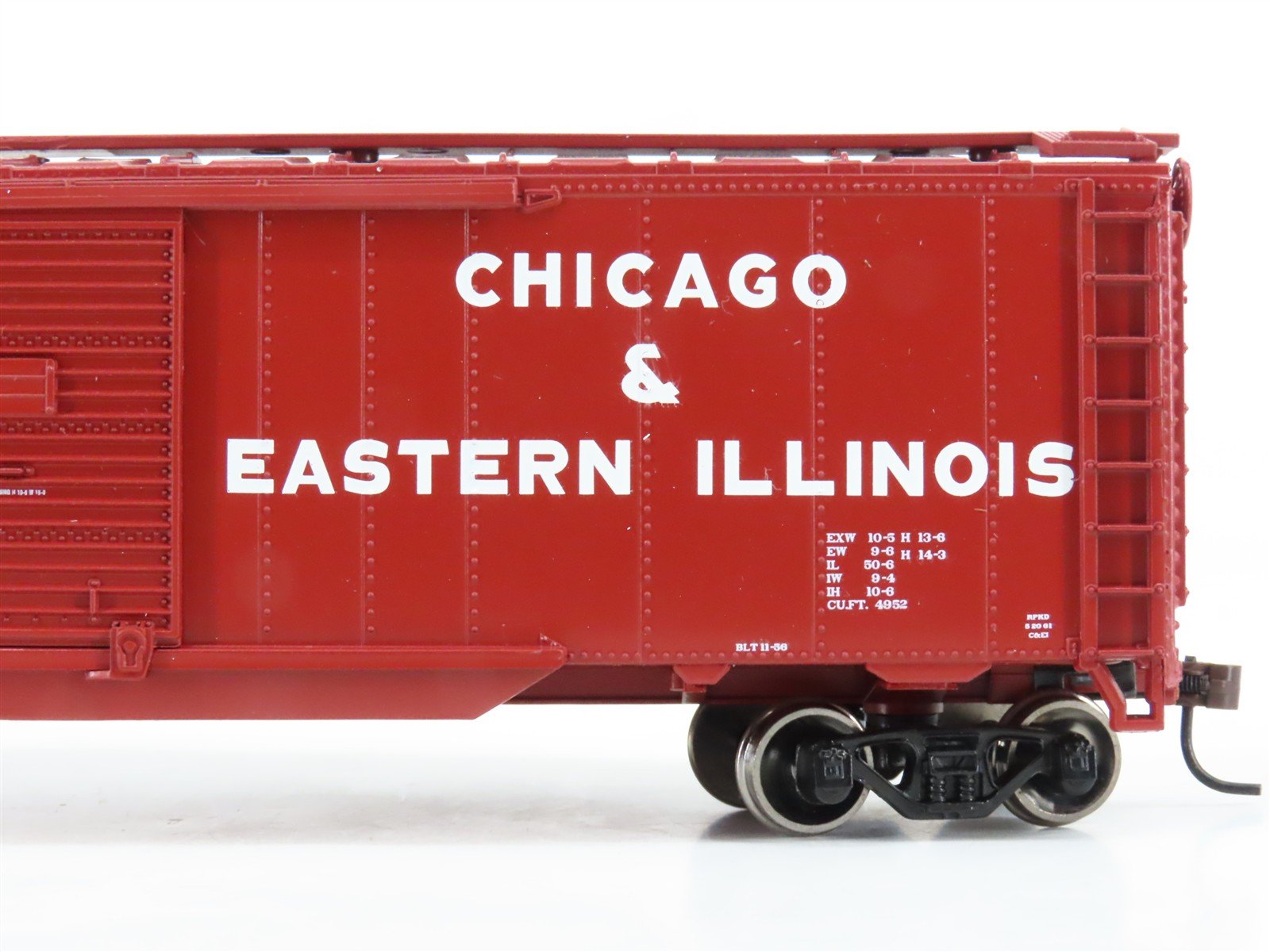HO Scale Athearn 92415/92416 C&EI Chicago & Eastern Illinois 50' Box Cars 2-Pack