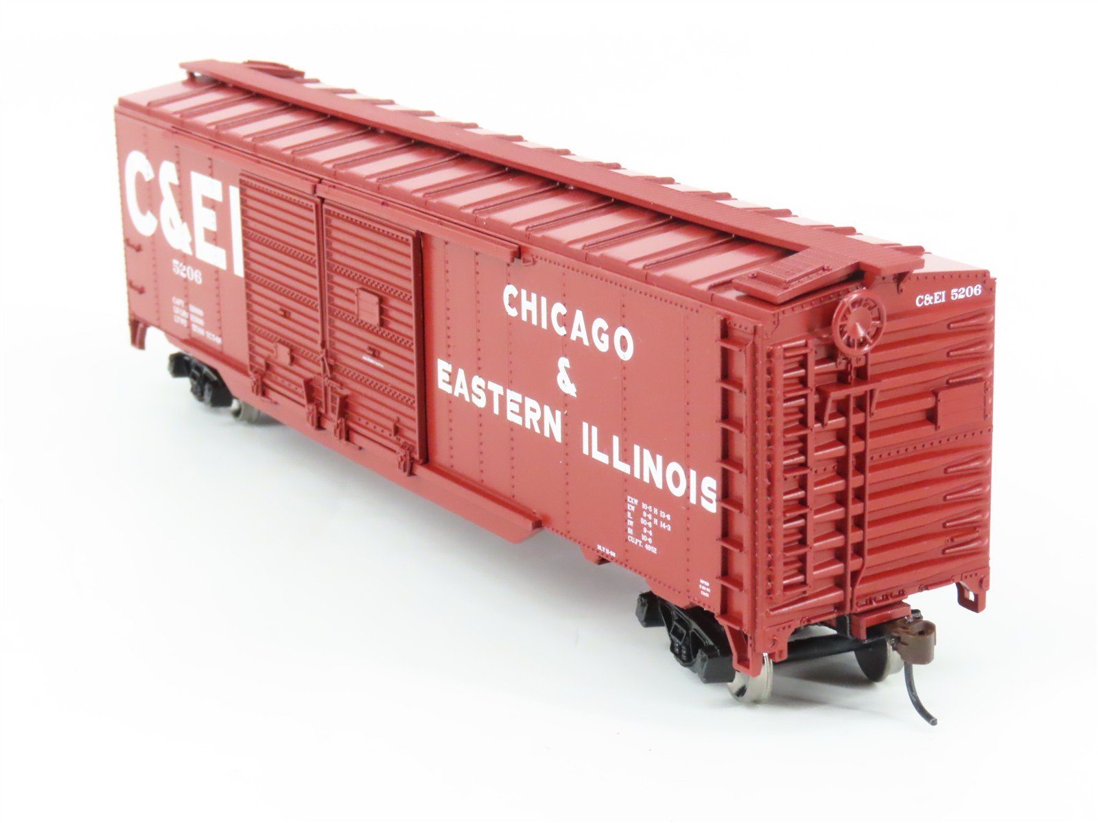 HO Scale Athearn 92415/92416 C&EI Chicago & Eastern Illinois 50' Box Cars 2-Pack