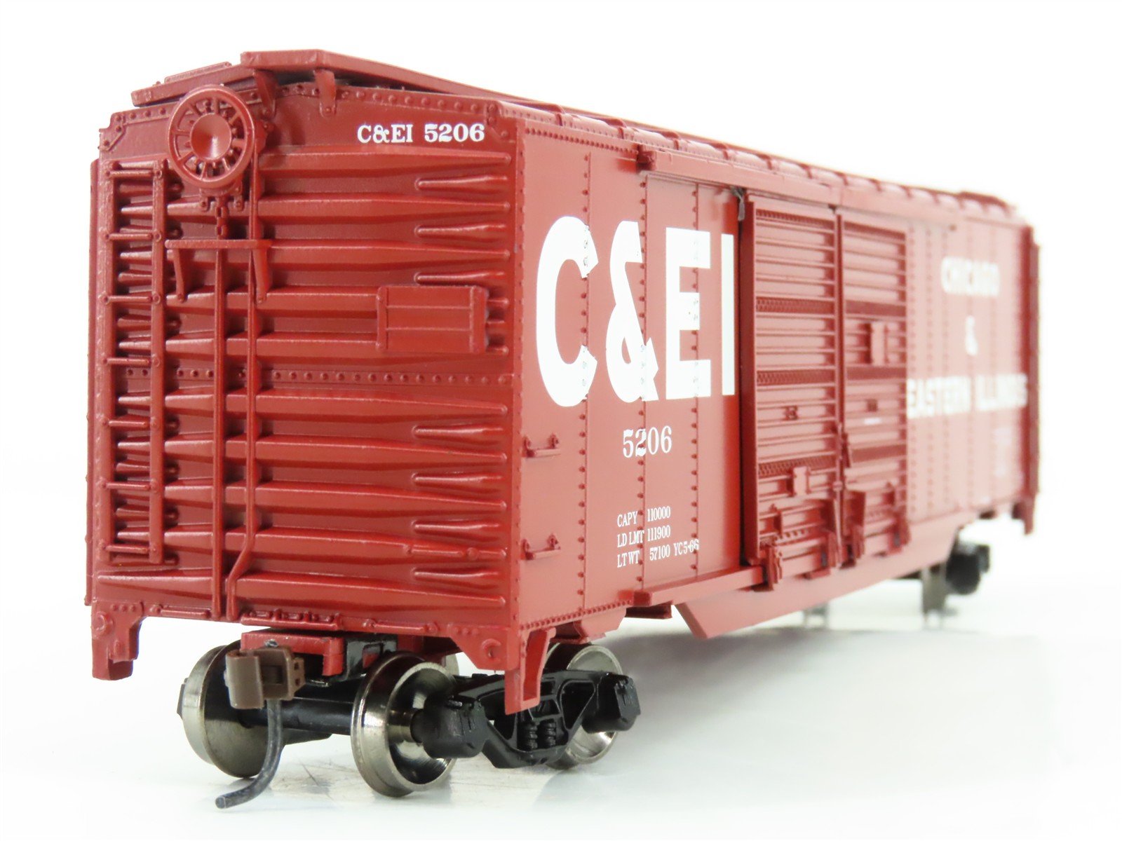 HO Scale Athearn 92415/92416 C&EI Chicago & Eastern Illinois 50' Box Cars 2-Pack