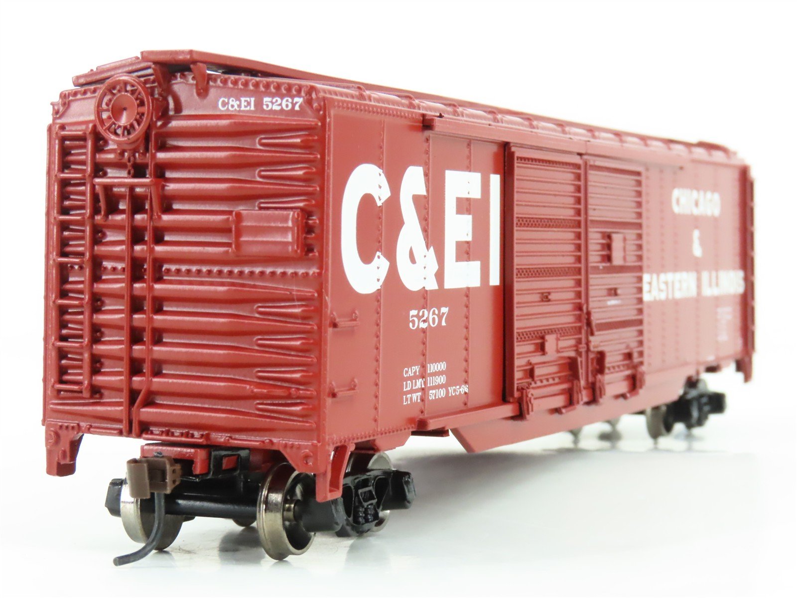 HO Scale Athearn 92415/92416 C&EI Chicago & Eastern Illinois 50' Box Cars 2-Pack