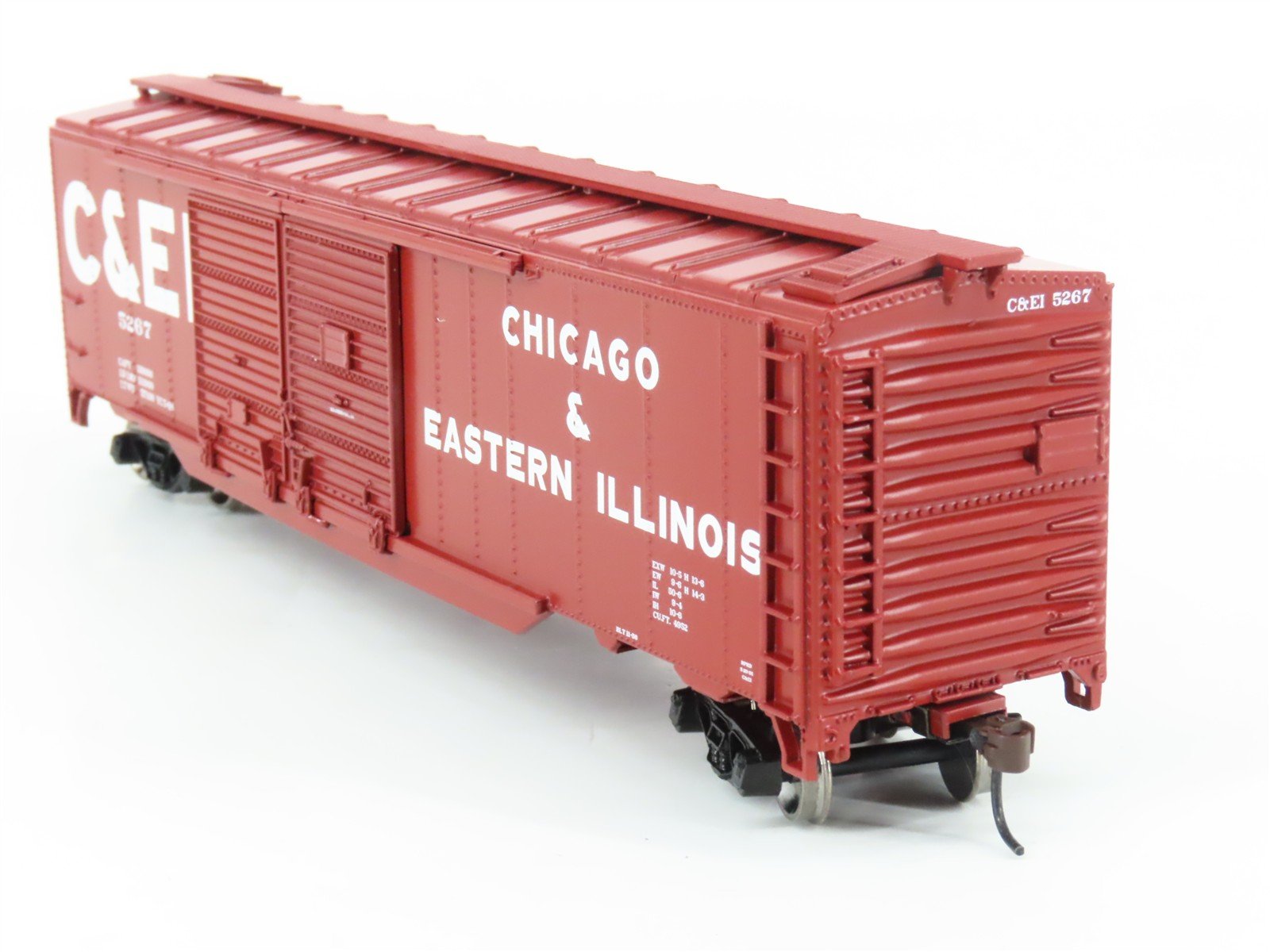 HO Scale Athearn 92415/92416 C&EI Chicago & Eastern Illinois 50' Box Cars 2-Pack